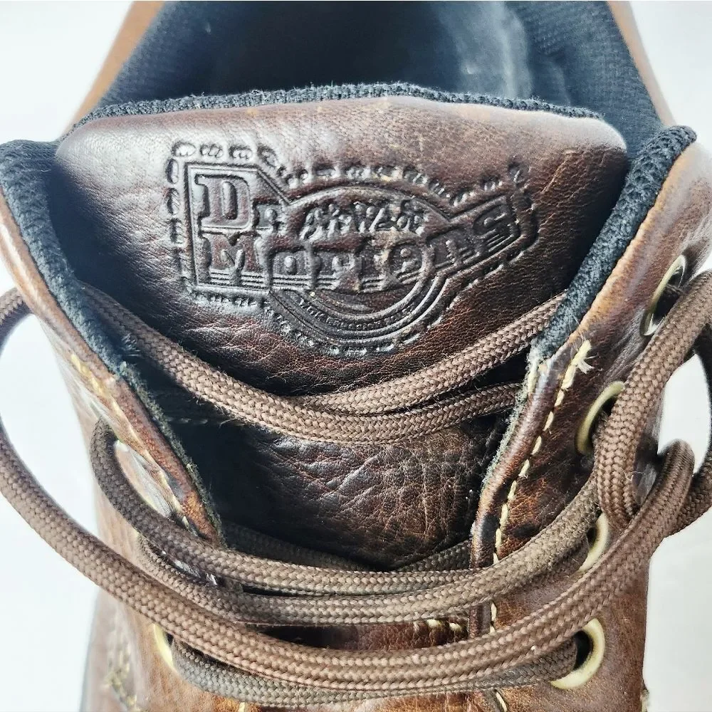 Dr. Martens Boston Oxford Mens Brown Shoes AW004 Size US 13